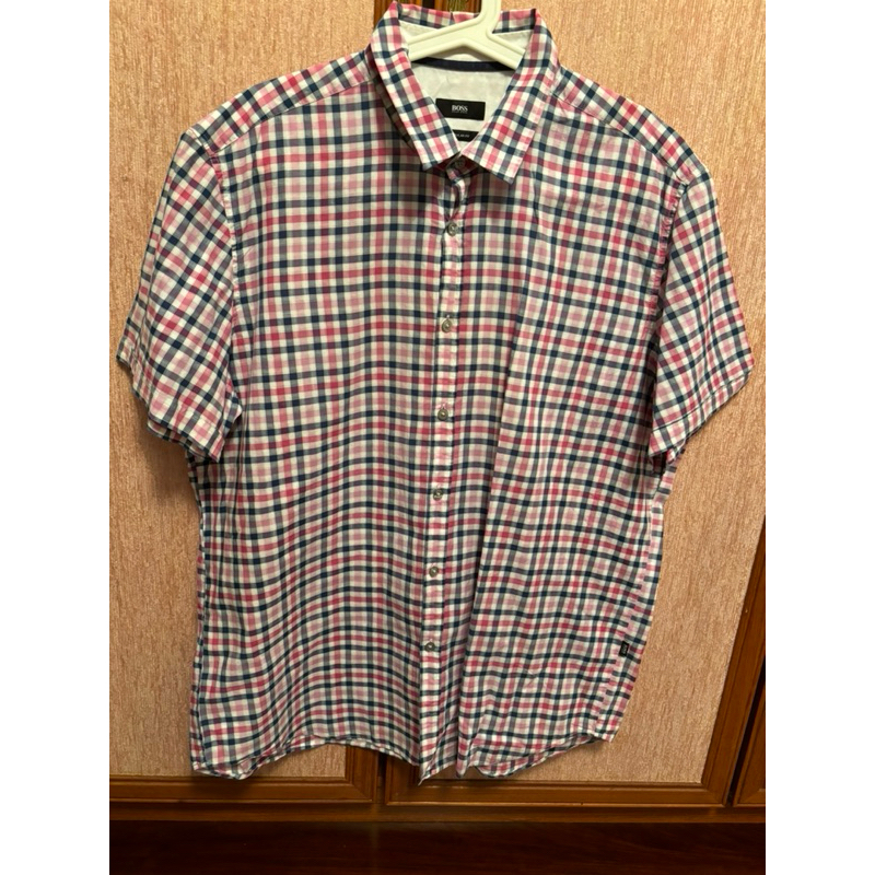 [二手衣］(K)Hugo Boss 男性襯衫 Regular（原價約3,000台幣）