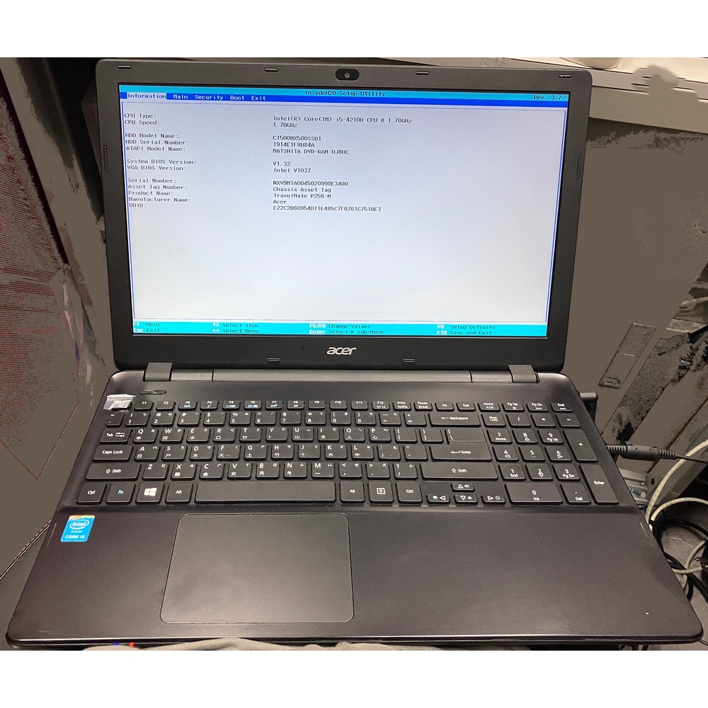 ACER TMP256-M-58DY 15.6吋 i5-4210U SSD 筆記型電腦 筆電 可上WIN10