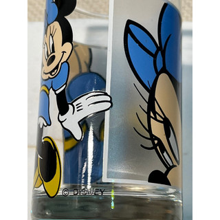 近全新 迪士尼 Disney 米奇 米妮 對杯 （一組2入）玻璃杯 水杯 杯子 茶杯 果汁杯 搬家出清