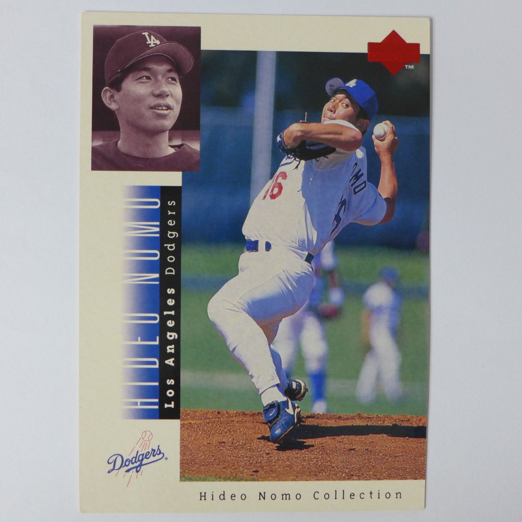 ~ Hideo Nomo ~MLB球星/野茂英雄 1996年UD.MLB棒球卡.大張球員卡/12