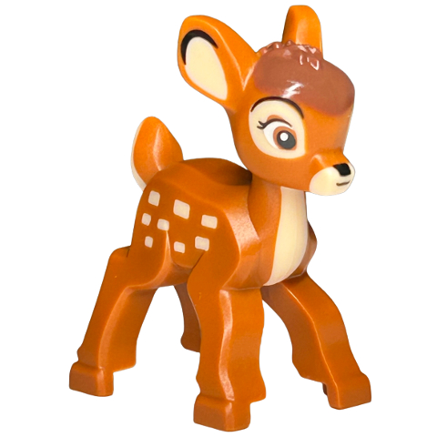 LEGO 樂高 深橘色 動物 小鹿斑比 迪士尼 復古膠卷攝影機 43230 104729pb01