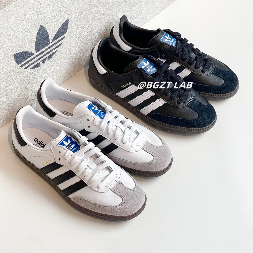 BGZT LAB 免運 adidas Originals Samba OG 黑白 灰 麂皮 B75806 B75806