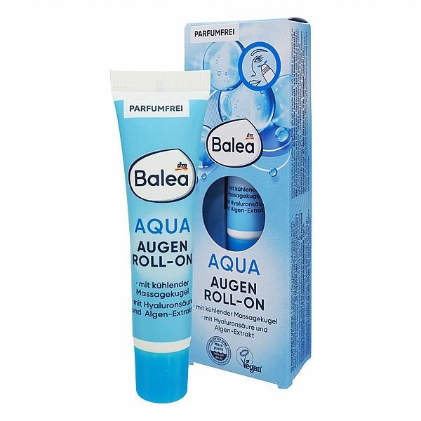 【現貨】Balea 熱銷 Aqua藍藻滾珠眼霜 15ml 德國藥妝店熱銷產品