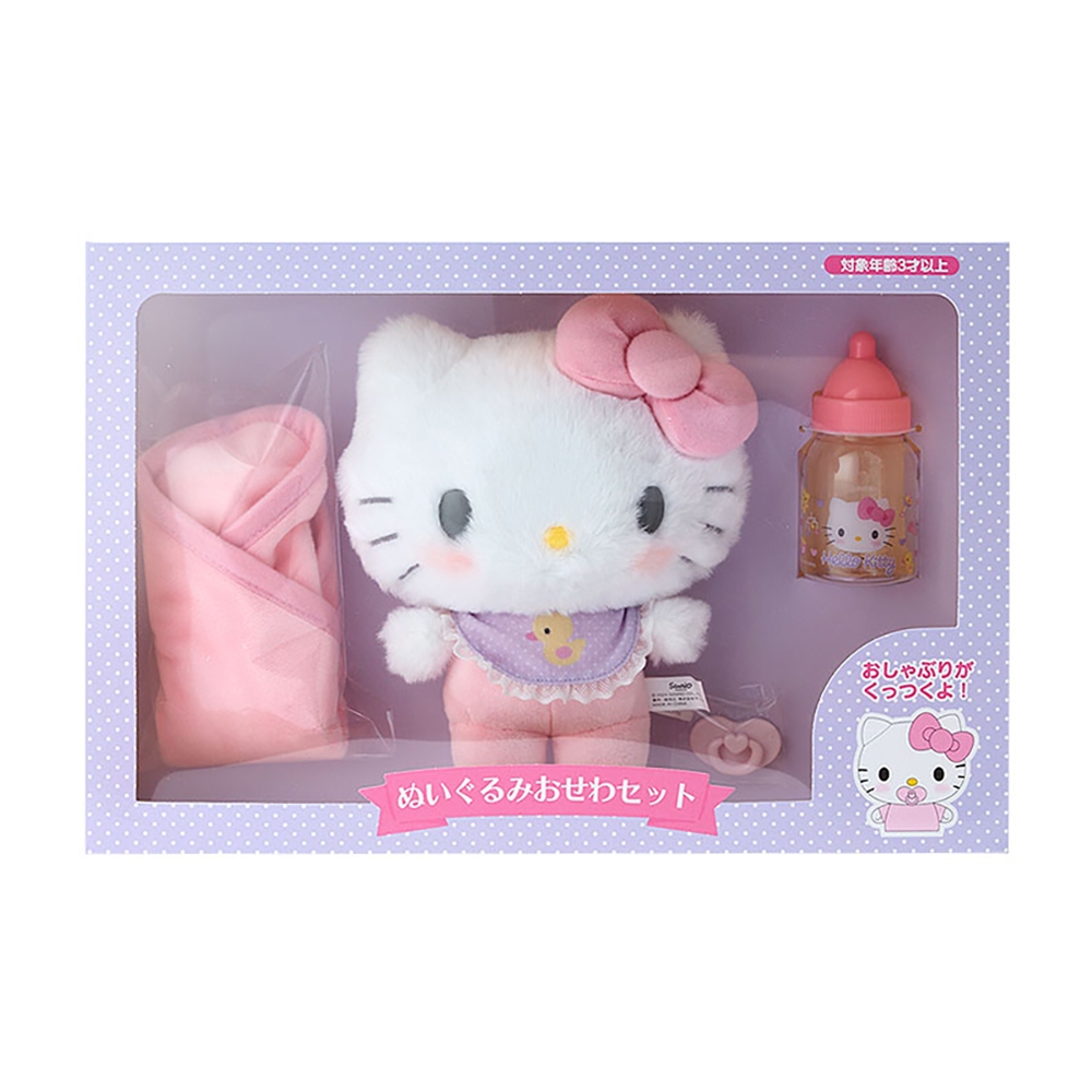 Sanrio 三麗鷗 嬰兒造型絨毛娃娃禮盒組 Hello Kitty 486680