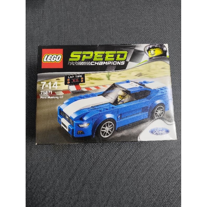 樂高 極速系列 LEGO SPEED 福特野馬車 7-14 75871 Ford Mustang GT