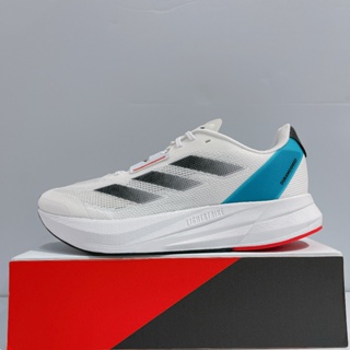 adidas Duramo Speed M 男女款 白藍色 輕量 緩震 運動鞋 慢跑鞋 IE9674