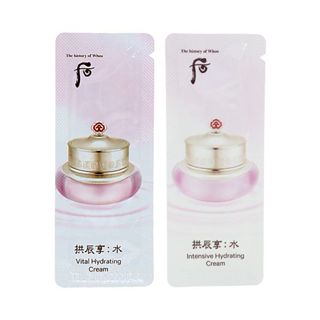 韓國 whoo後 拱辰享水妍超效水凝霜(清爽型／滋潤型)1ml 款式可選【小三美日】DS009652