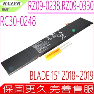 雷蛇 RC30-0248 電池(原裝) Razer BLADE 15 RTX 2070 Max-Q RZ09-02385