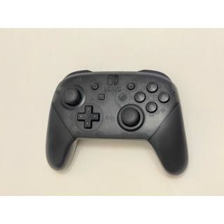 Nintendo 任天堂 NS Switch PRO手把控制器黑色(二手）
