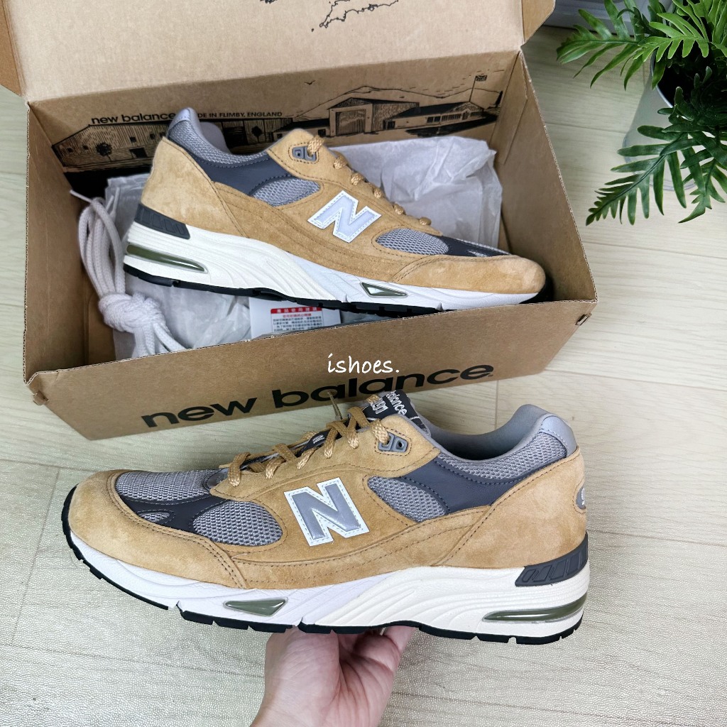 現貨 iShoes正品 New Balance 991 男鞋 英製 復古 NB 日系 穿搭 復古鞋 M991TGG D