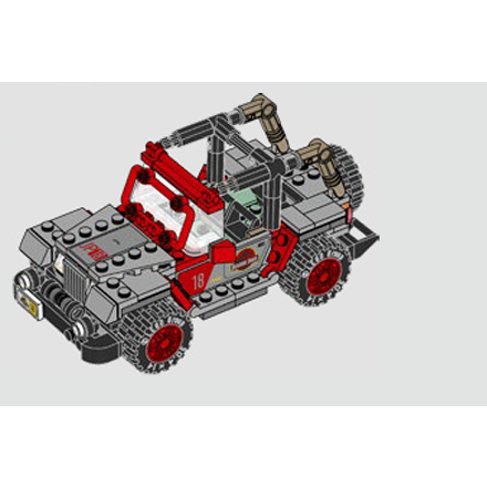 [二手9成新]  LEGO 樂高 76960  侏儸紀世界 侏儸紀公園 恐龍  越野車 吉普車 Jeep Wrangle