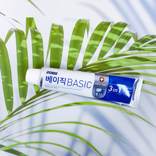 現貨‼️韓國 2080 BASIC 3合1全效護理牙膏 牙膏 牙齒 清潔 三合一 150g 韓國熱銷