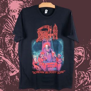 Death-Scream Bloody Gore 死亡金屬樂團團T T恤 樂團官方正版授權進口