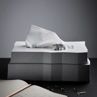 QUALY 北極熊-衛生紙盒