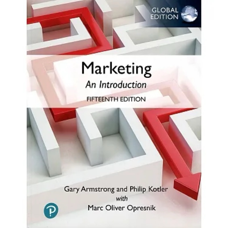 Marketing: An Introduction(GE)(15版)二手全新僅翻閱