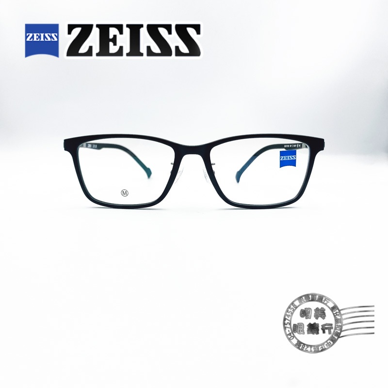 ZEISS 蔡司 ZS22712LB 001/流行黑色細框/鈦鋼光學鏡架/明美鐘錶眼鏡