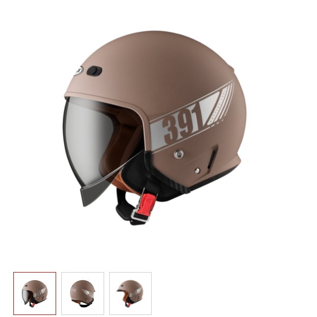【ZEUS】ZS-391系列 A29 消光駝色 半罩式 4分之3罩安全帽 太空帽  🔥
