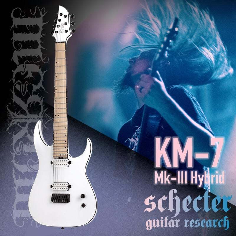 Keith Merrow 簽名款 Schecter KM-7 Mk-III Hybrid 7弦 電吉他【又昇樂器.音響】