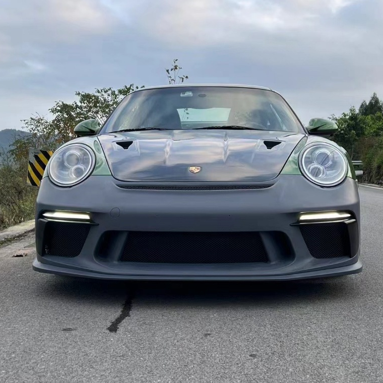 【M.GARAGE】Porsche 997 05-12 升級 911.2 GT3 前保桿 後保桿 尾翼 改裝 套件