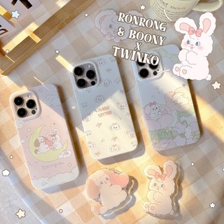 Twinko💗[CA1733]❥趙露思最愛插畫家Ronrong聯名*兔兔高品質IMD內印刷手機殼/磁吸殼/i17 16