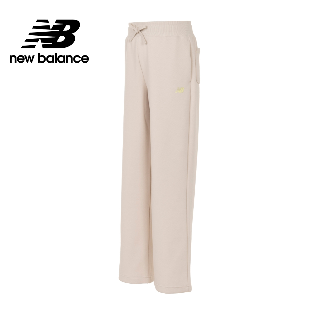 【New Balance】 NB SDS撞色縫線腰抽繩長褲_女性_米白色_AWP41332TWF