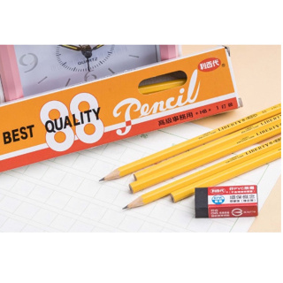 【Wen 文具】利百代 - 88鉛筆 事務鉛筆 / 皮頭鉛筆 / 六角形 - HB