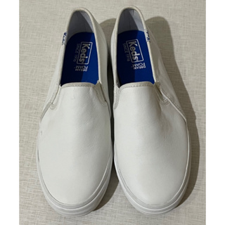Keds 經典 白色 皮革 休閒 小白鞋（WH59799)