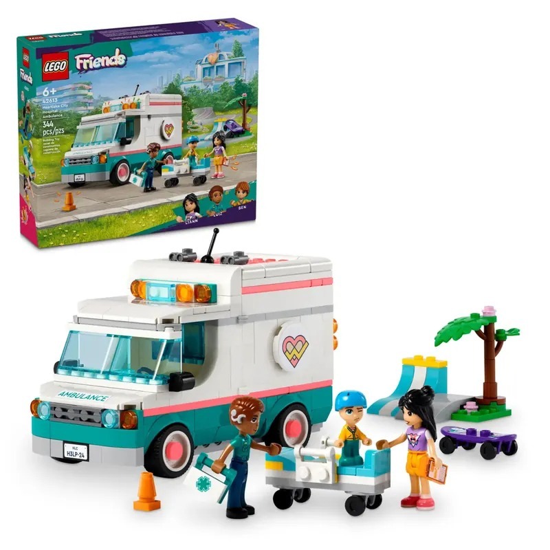 【周周GO】樂高 LEGO 42613 心湖城醫院救護車