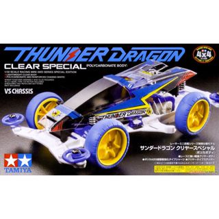 萬年 坤彩 田宮 四驅 95336 THUNDER DRAGON 附馬達 組裝模型