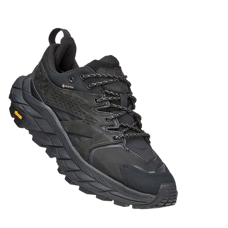 【HOKA ONE ONE】女款 Anacapa Low Goretex 低筒登山鞋 黑 HO1119373BBLC