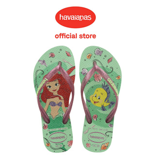 Havaianas哈瓦仕 拖鞋 童鞋 迪士尼 美人魚 Kids Slim Princess 4123328-2630K