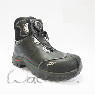 【IronSteel】防水 安全鞋 工作鞋 塑鋼頭 BOA快旋鈕抗靜電安全鞋 T1231