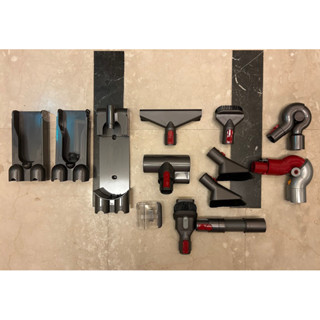 『全新二手』戴森 Dyson 原裝V8 V10 V11 V12配件轉接頭收納夾壁掛架電動塵蟎吸頭迷你電動渦輪