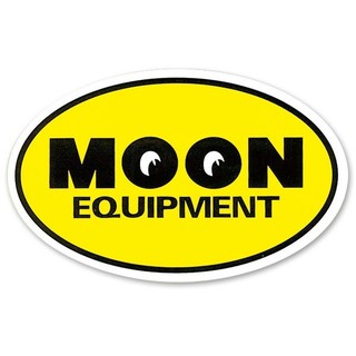 【MOONEYES】 MOON Equipment 橢圓貼紙[DM170YE]