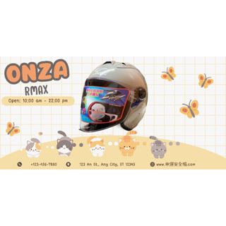 🆓送帽套+電鍍片+原廠茶色鏡片🍀Lucky幸運安全帽🍀ONZA MAX-R R帽 水泥灰 RC013 GPR 3/4