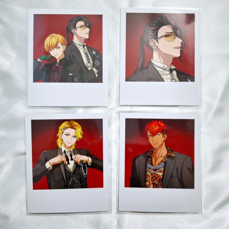 Paradox Live パラライ 4週年拍立得 AMPRULE 燕東夏 白忠成 緋景斗真 土佐凌牙