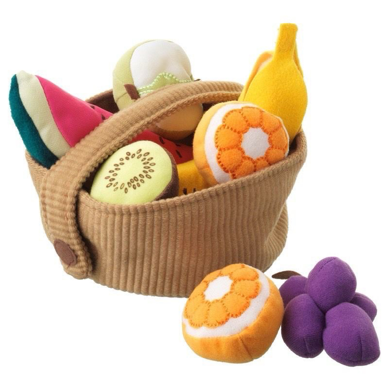 Ikea DUKTIG 宜家 水果玩具 水果籃 絕版 野餐遊戲 廚房遊戲