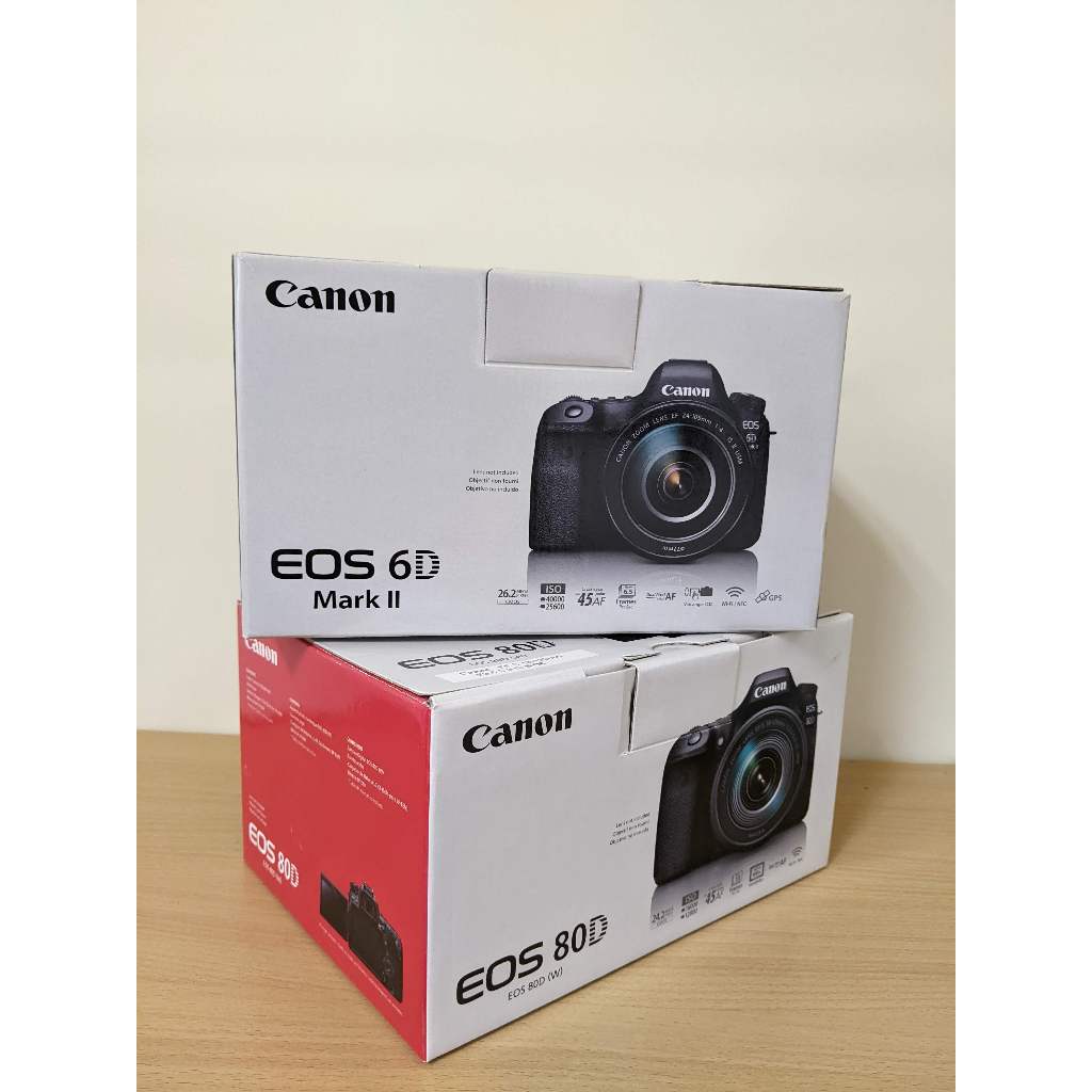 Canon EOS 6DMarkII/80D/EFS10-18/👍👍👍2手紙盒/增加殘值