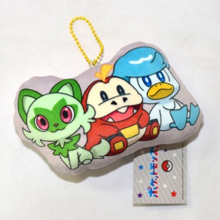 寶可夢 拉鍊小包 零錢包 吊飾 日本正版 pokemon mp258