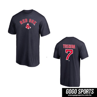 Fanatics-波士頓紅襪背號7號吉田正尚短T-深藍(6330216)
