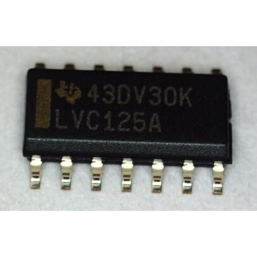 SN74LVC125ADR LVC125A TI IC BUF NON-INVERT 3.6V 14SOIC 台灣現貨