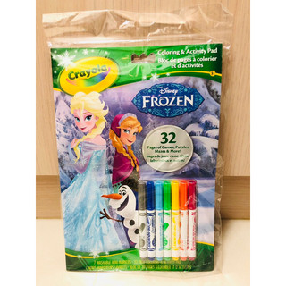 現貨 正版 Crayola 繪兒樂 冰雪奇緣著色套裝 水洗筆 畫本 Frozen