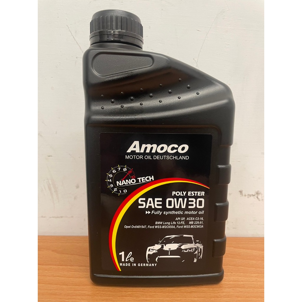 AMOCO 0w30 0w-30  SP  奈米多元酯 POLY ESTER全合成機油(12瓶價)
