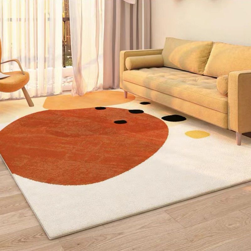 台灣出貨 可開發票 北歐風簡約地毯  抽象幾何風  加厚水晶絨 客廳 臥室 地墊 防滑地毯 家用地墊 床邊毯 沙發地毯