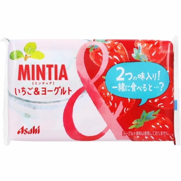 ✿現貨 正版日貨 朝日Asahi MINTIA 草莓優格口味 50 片✿
