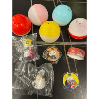 2023藏壽司 扭蛋 p助茶碗蒸吊飾/巧可比吊飾/小白別針/小新小葵富士山/小新膠帶 皆附蛋殼