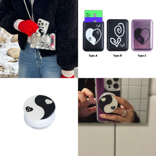 🌈Pumptwo Korea 預購🌈collagevacance 磁吸式的手機殼 支撐架 卡夾