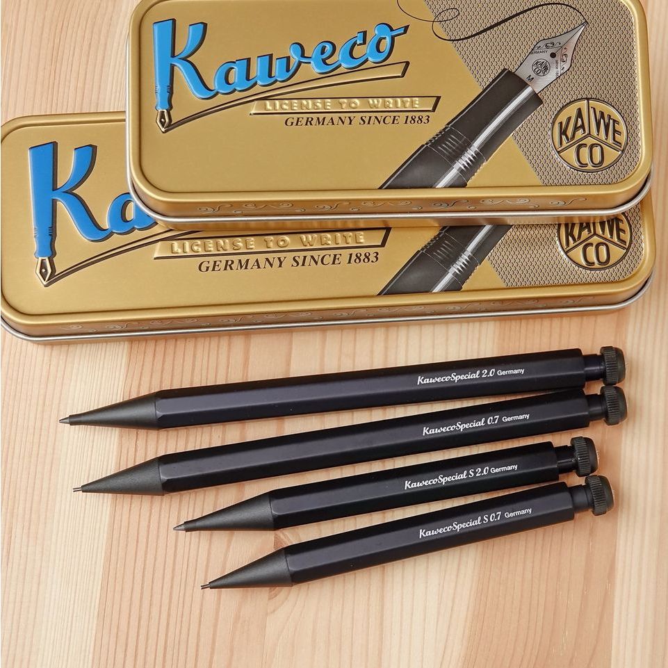 德國 Kaweco | Aluminum SPECIAL S Black 鋁合金「短版」自動鉛筆