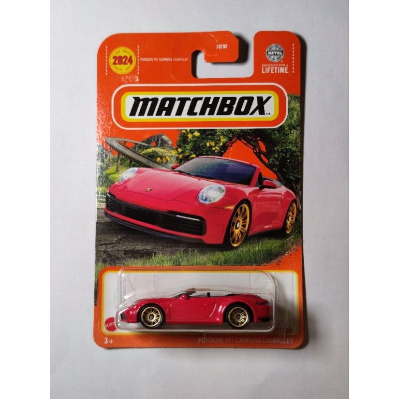 火柴盒 Matchbox Porsche 911 carrera cabriolet