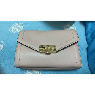 全新Michael kors kinsley 粉色 大容量WOC鏈條包